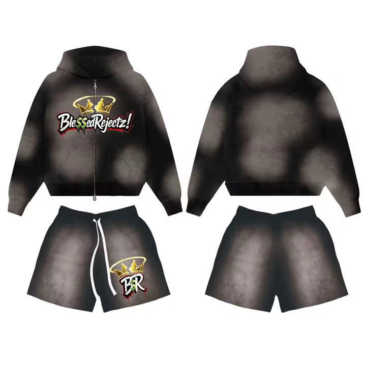 Hoodie and Shorts outfit